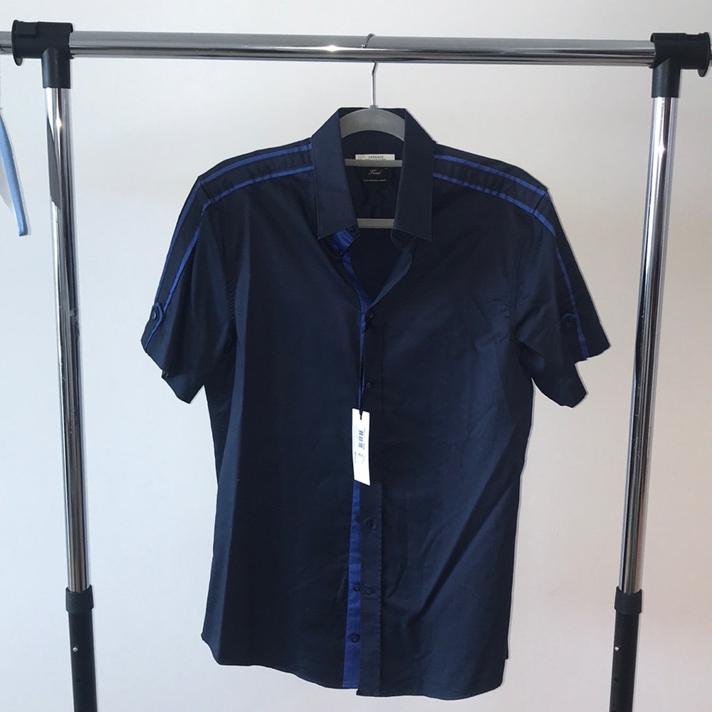 Navy Blue Versace Collection - Size 40 - $40